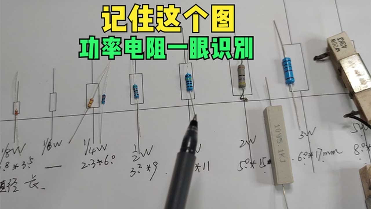 电阻更换全攻略：如何准确选择功率和阻值
