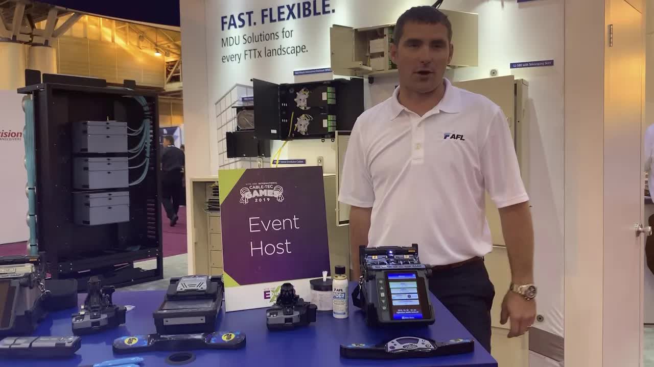 AFL亮相Cable Tech Expo，邀您挑战光纤熔接比赛  