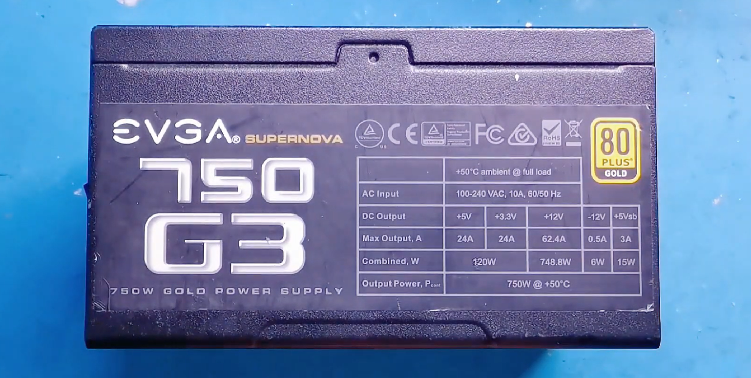 电源故障诊断：修复EVGA 750瓦电源的全过程 