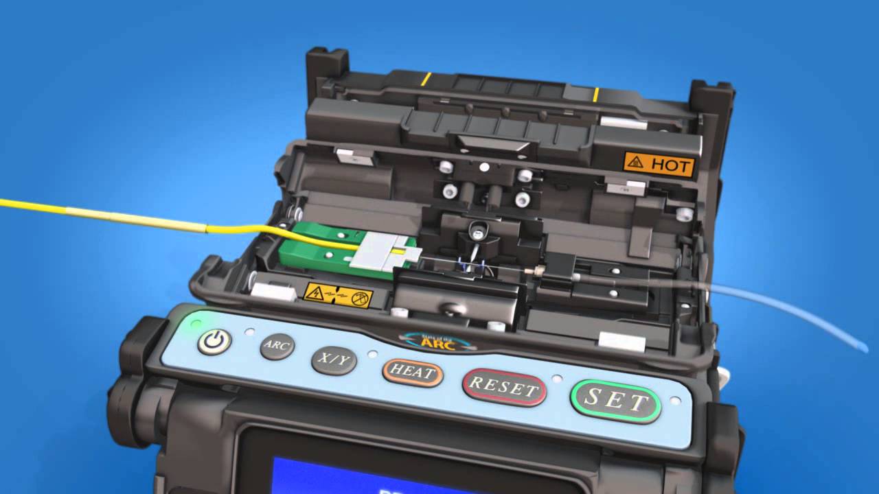 AFL SC/LC光纤连接器安装步骤：Fujikura 70s熔接机教程