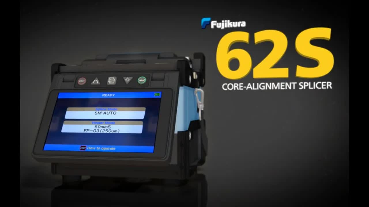 领先全球的光纤熔接技术：Fujikura 62s核心对准熔接机