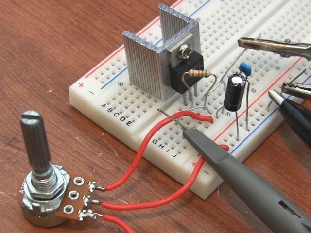 电路控必备技能！使用LM317制作电压调节电源的方法