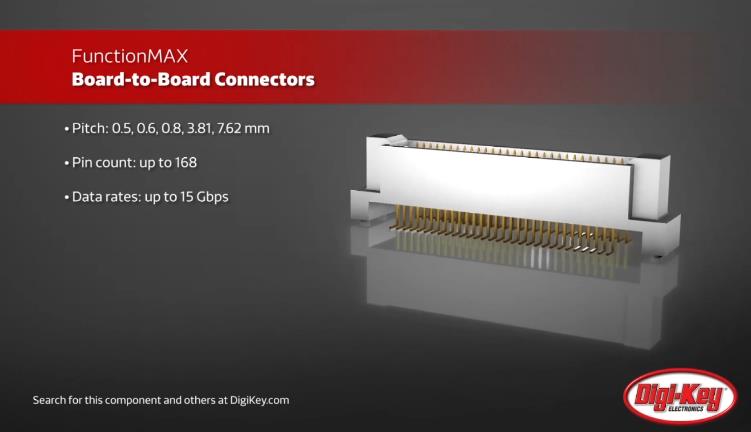 可靠与高效：Hirose Function Max板对板连接器解析