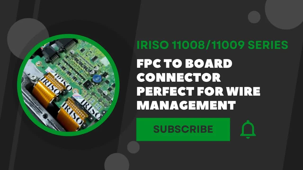轻量化与高效：IRISO 1100A双头连接器详解