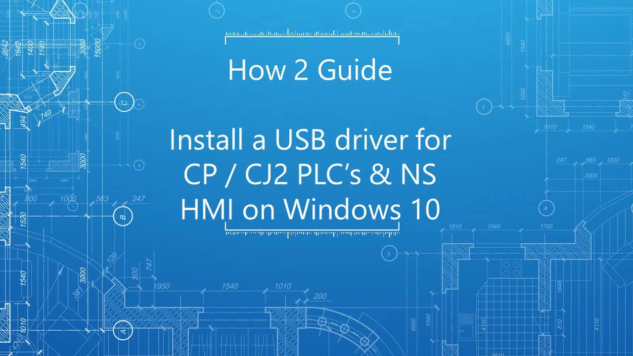 如何安装USB驱动并连接CP、CJ2系列PLC及NS系列HMI
