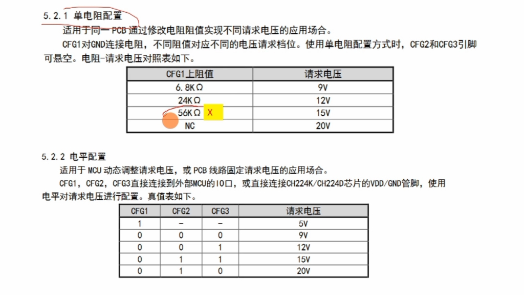 PD快充芯片CH224K工作原理与配置技巧