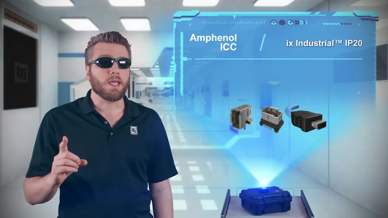 连接器界的“独角兽”：Amphenol IX工业IP20连接器 