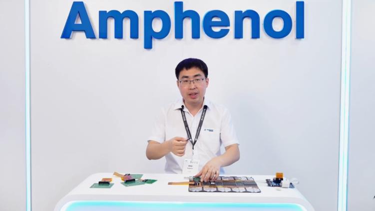 安费诺现场展示高性能连接器，赋能汽车与储能多场景应用